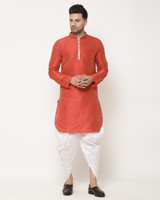 B BEN Men Kurta Dhoti Pant Set