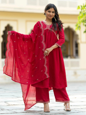 NAVLIK Women Kurta Pant Dupatta Set