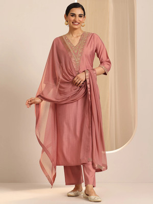 LIBAS Women Kurta Pant Dupatta Set
