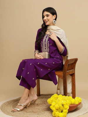 MOKOSH Women Kurta Pant Dupatta Set