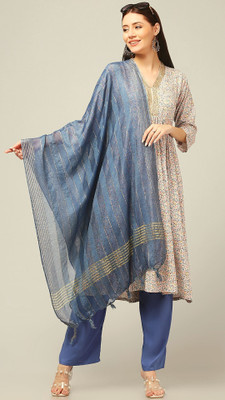 MRIDA Women Kurta Palazzo Dupatta Set