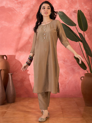 Sangria Women Kurta Pant Set