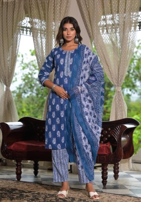 Juniper Women Kurta Pant Dupatta Set