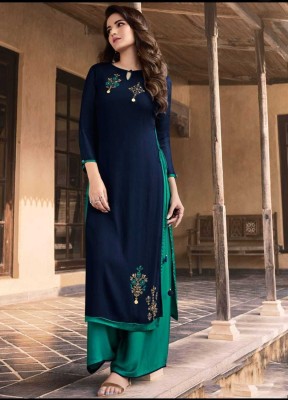 EYANA Women Kurti Pant Set