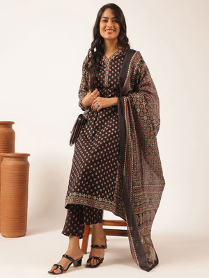 VBUYZ Women Kurta Pant Dupatta Set