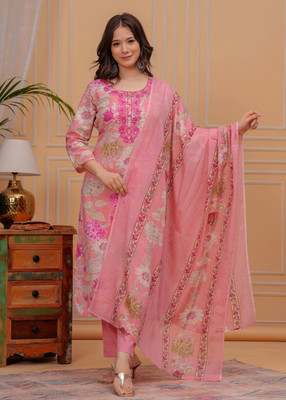 ANITA FASHION Women Kurti Pant Dupatta Set