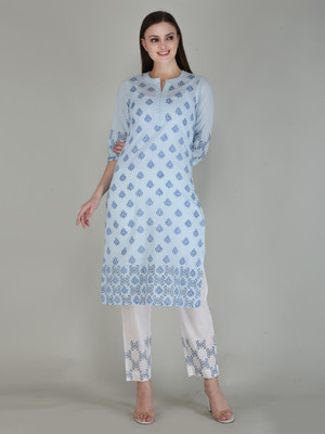 KAMAL SILK PRINT Women Kurta Pant Set