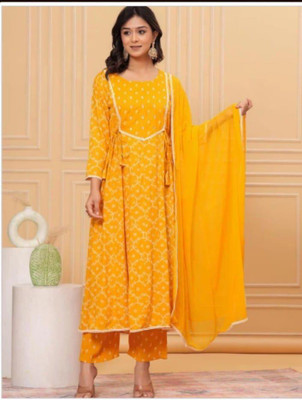 sonafashion Women Kurti Pant Dupatta Set