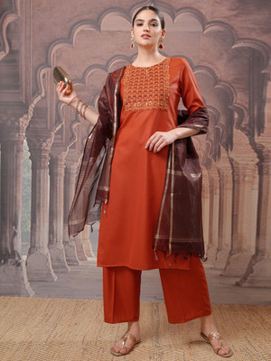 Vishudh Women Kurta Palazzo Set