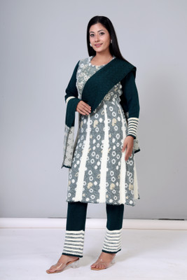 The Zigar Studio Women Kurta Pant Dupatta Set