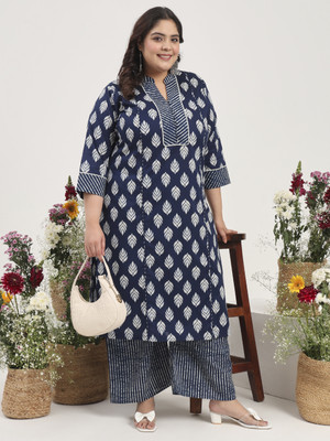 Tissu Women Kurta Palazzo Set