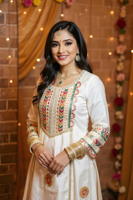 Hiti Creations Women Kurti Palazzo Set