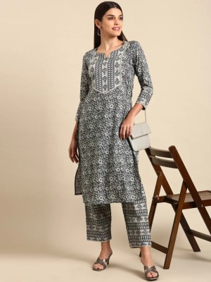 Isha e Kart Women Kurti Palazzo Set