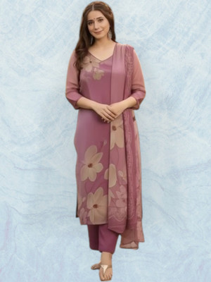 Bajrang fab Women Kurta Pant Dupatta Set