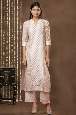 mokshi Women Kurta Palazzo Set