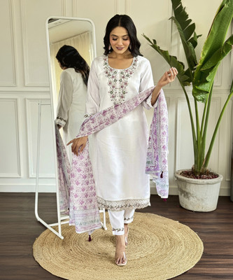 Khodiyar Women Kurta Pant Dupatta Set