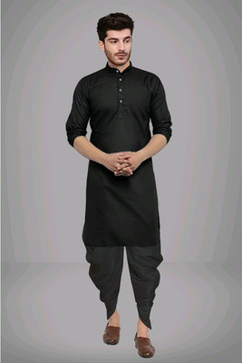 ZEDIN Men Kurta Dhoti Set