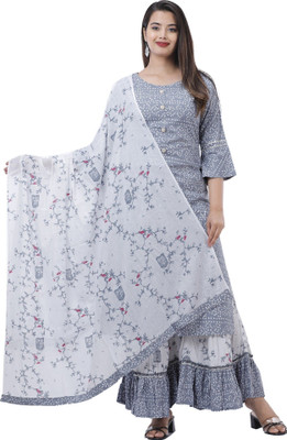 Lee Moda Women Kurta Pant Dupatta Set