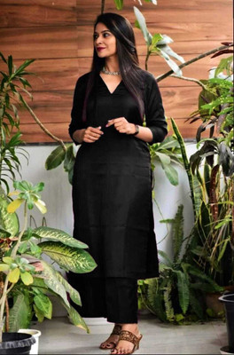 AK Creation Women Kurta Pant Set