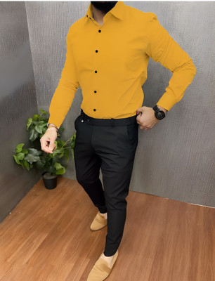 VUONFAB Men Shirt Pant Set