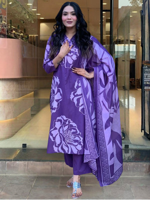 NAVLIK Women Kurta Pant Dupatta Set