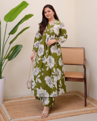 CHEELKA Women Kurta Pant Set