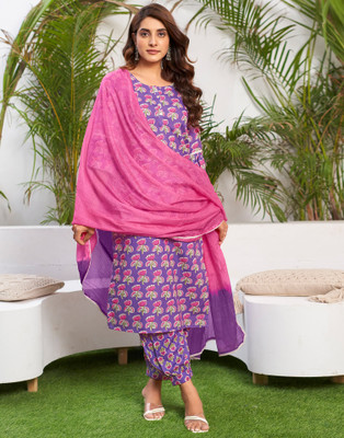 Divastri Women Kurta Pant Dupatta Set