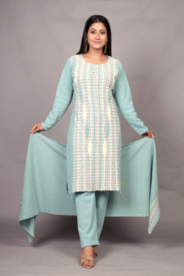 The Zigar Studio Women Kurta Pant Dupatta Set