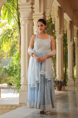 aaraas Women Kurta Pant Dupatta Set
