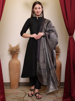 House of Pataudi Women Kurta Pant Dupatta Set