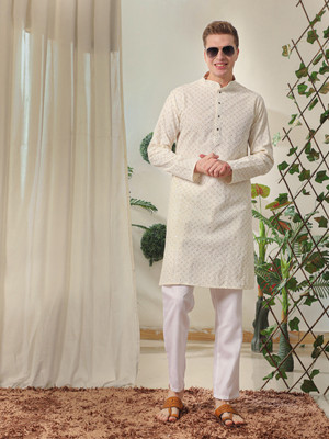 PRO ETHIC Men Kurta Pant Set