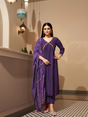 Tikhi Imli Women Kurta Pant Dupatta Set