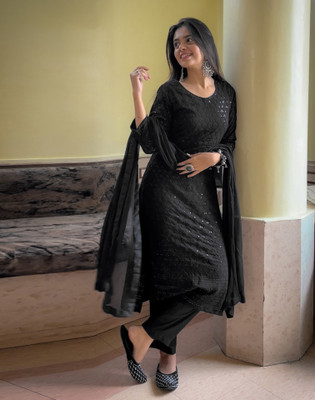 Skylee Women Kurta Pant Dupatta Set