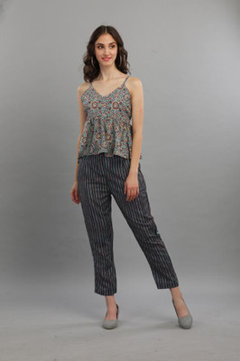 GUFRINA Women Ethnic Top Pant Set