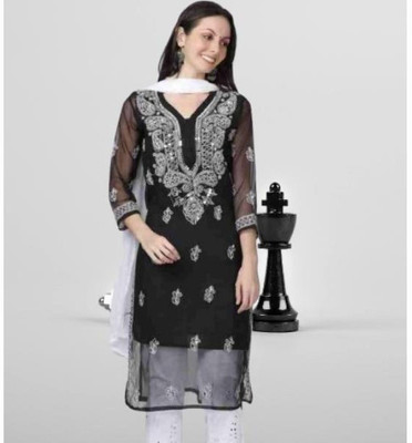 HouseOfCommon Women Kurta Sharara Dupatta Set