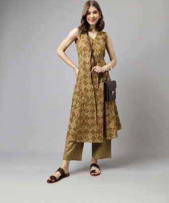 FIORRA Women Kurta Palazzo Set
