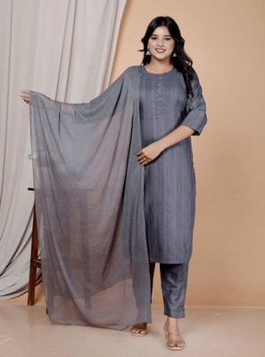 RAJGHARANA FAB Women Kurta Pant Dupatta Set