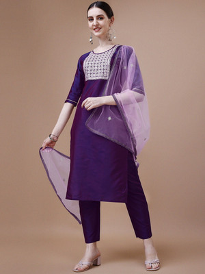 Zinariya Fab Women Kurta Pant Dupatta Set