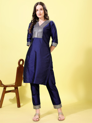 AYUKTA INTERNATIONAL Women Kurti Pant Set