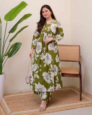 SAINI CREATION Women Kurti Pant Set