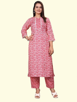 HouseOfCommon Women Ethnic Top Pant Set