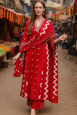 Priyashi Women Kurti Pant Dupatta Set