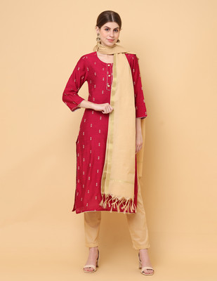 Angkor Women Kurti Pant Dupatta Set