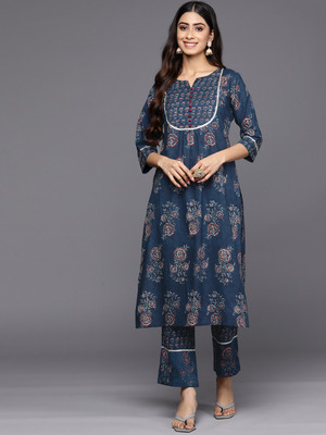 LIBAS Women Kurta Pant Set