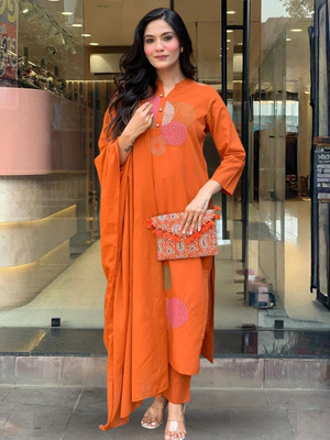 NAVLIK Women Kurta Pant Dupatta Set