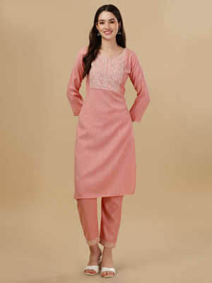RIEKA Women Kurta Pant Set