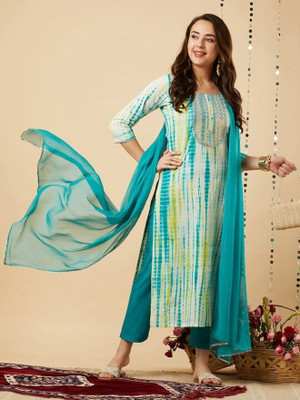 Shree Hari Sant Collection Women Kurti Pant Dupatta Set