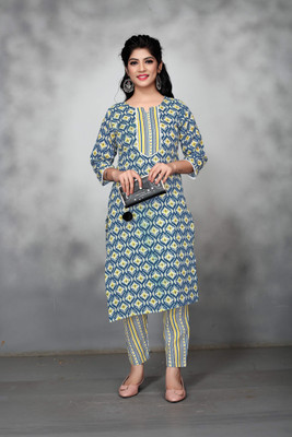 Jiyan Creations Women Kurta Pyjama Set
