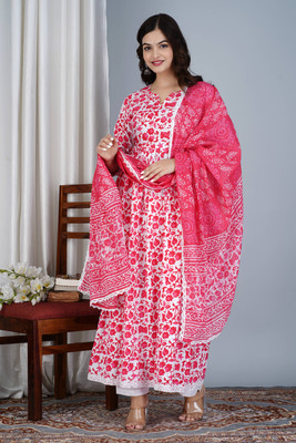 rudrama Women Kurta Pant Dupatta Set