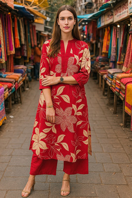 Priyashi Women Kurti Pant Set